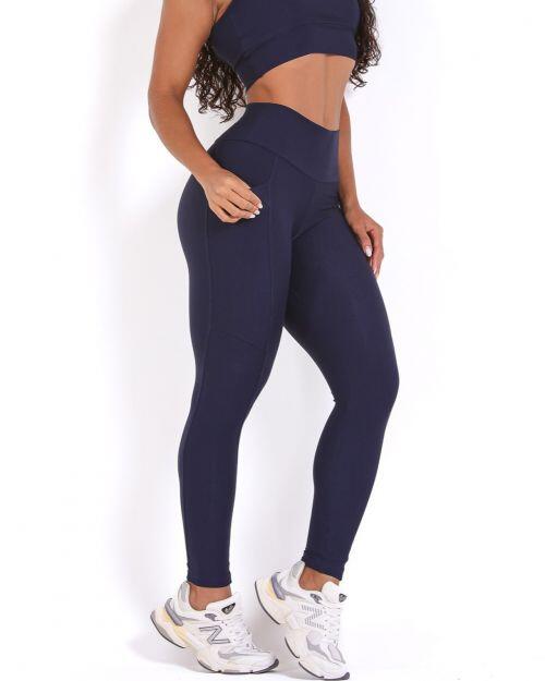 Calça Básica Bolso Média Compressão