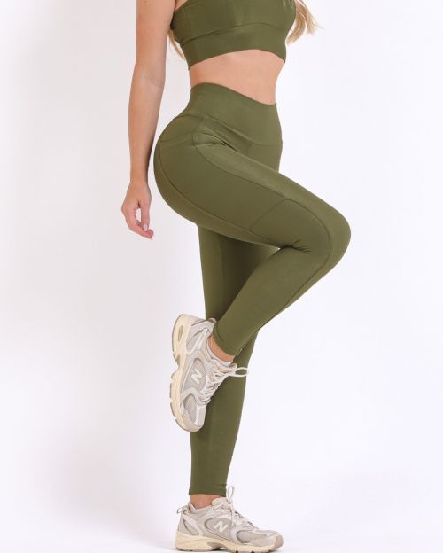 Calça Básica Bolso Média Compressão