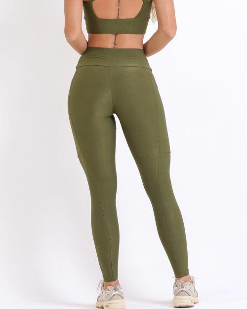 Calça Básica Bolso Média Compressão