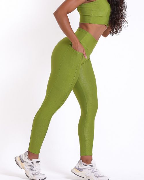Calça Básica Bolso Média Compressão