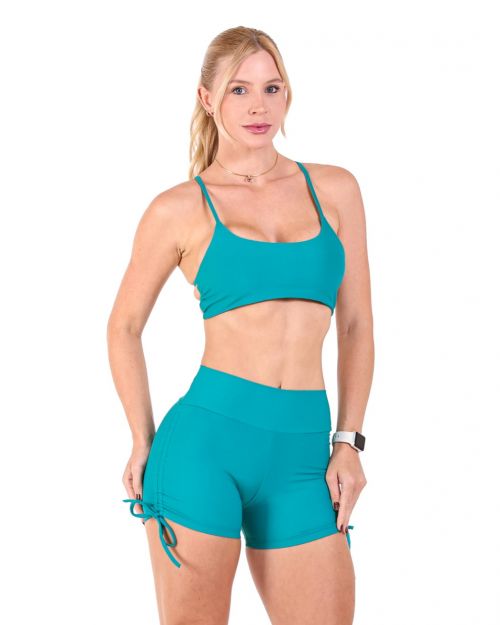 Conjunto Short Cross Light + Top Aline