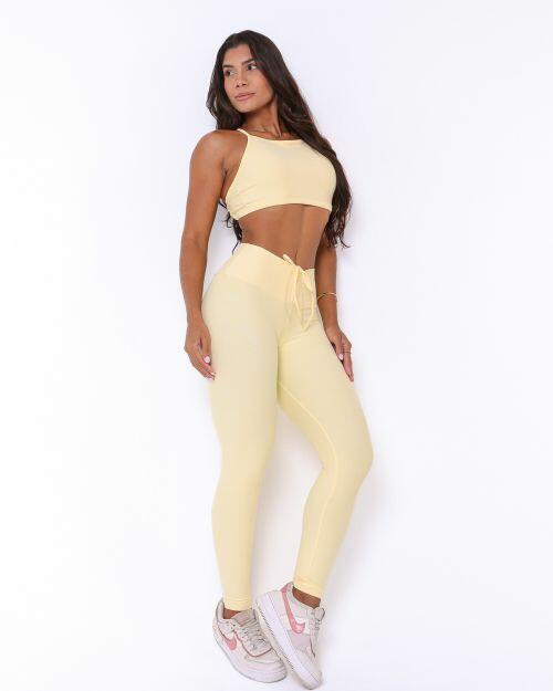 Conjunto Calça Legging Empina Light + Top Paula