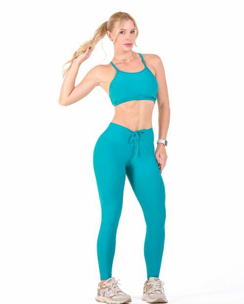 Conjunto Calça Legging Empina Light + Top Paula