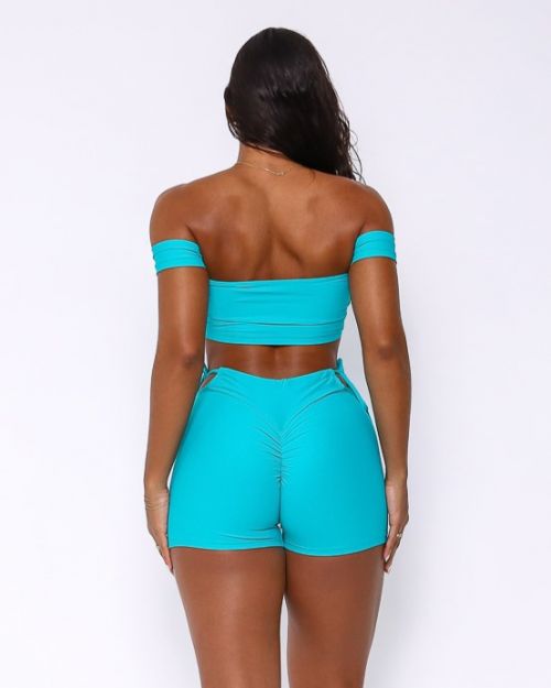 Conjunto Short Empina Light + Top Ciganinha