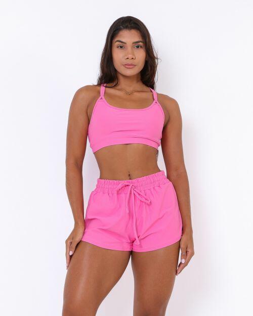 Conjunto Short Boxer Basic Light + Top Lu