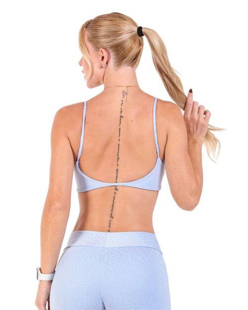 Top Ju Jacquard Poá