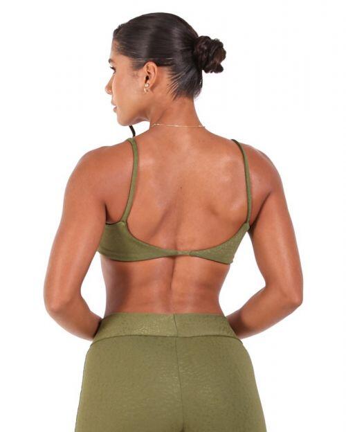 Top Ju Jacquard Poá