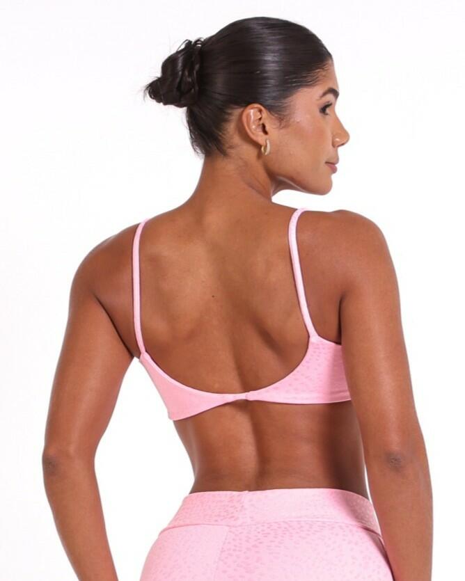Top Ju Jacquard Poá