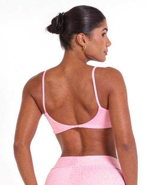 Top Ju Jacquard Poá