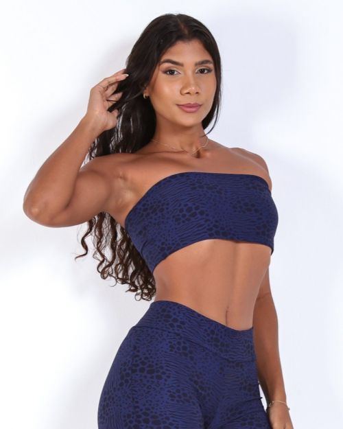 Top Faixa Feline (P)