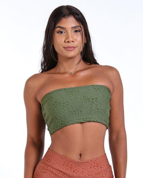 Top Faixa Feline (P)