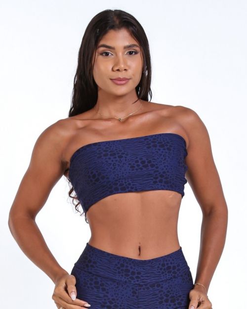 Top Faixa Feline (P)