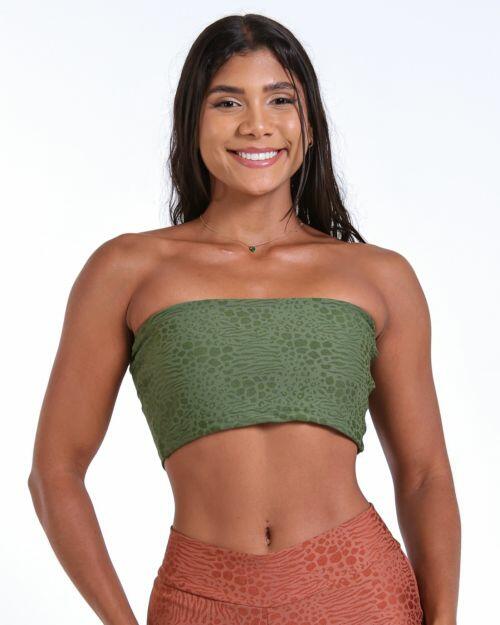 Top Faixa Feline (P)