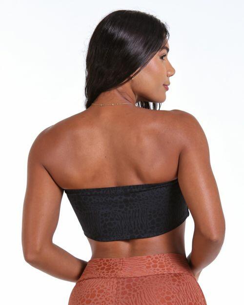 Top Faixa Feline (P)