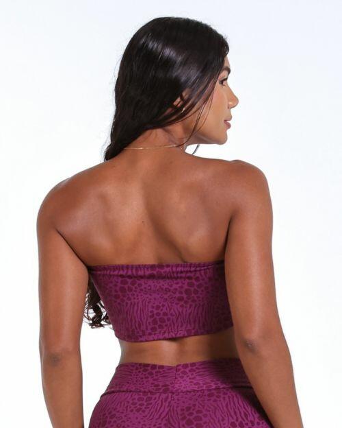 Top Faixa Feline (P)