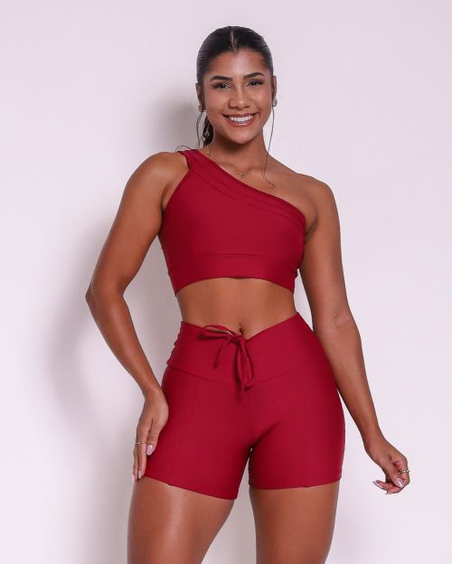 Conjunto Short Empina Light + Top Paloma