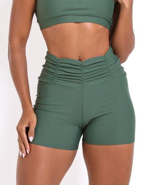 Short B�sico C�s Franzido Light