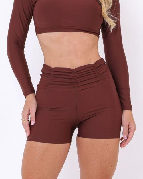 Short B�sico C�s Franzido Light