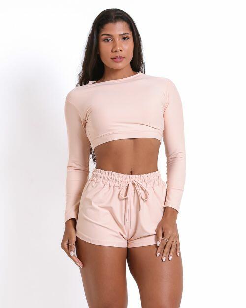 Conjunto Short Boxer Basic Light + Top Maria