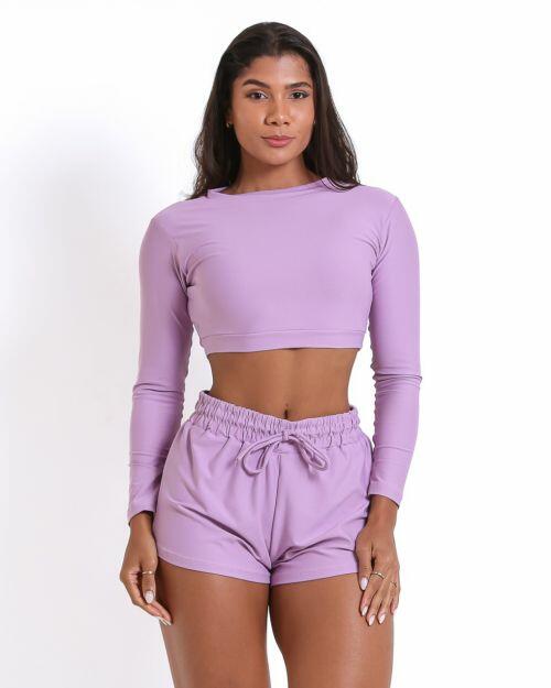 Conjunto Short Boxer Basic Light + Top Maria