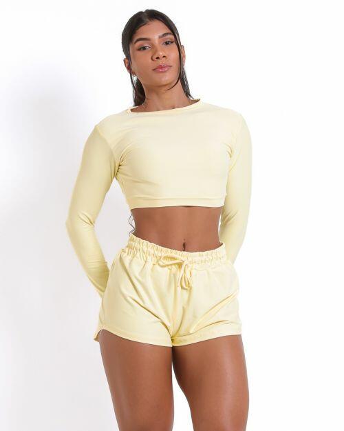 Conjunto Short Boxer Basic Light + Top Maria
