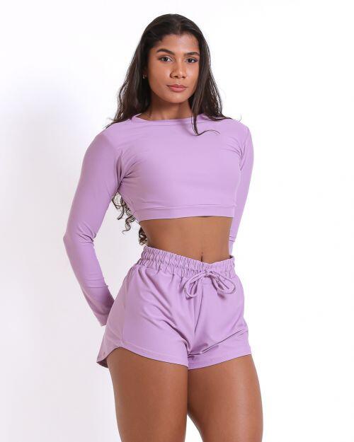 Conjunto Short Boxer Basic Light + Top Maria