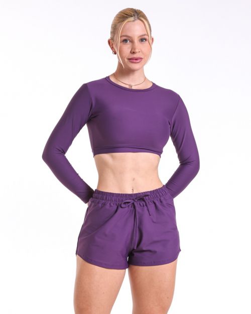Conjunto Short Boxer Basic Light + Top Maria