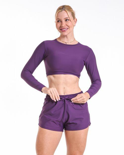 Conjunto Short Boxer Basic Light + Top Maria
