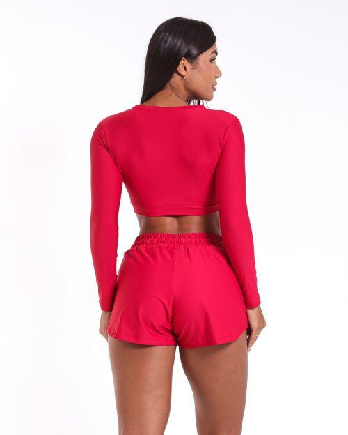 Conjunto Short Boxer Basic Light + Top Maria