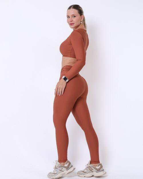 Conjunto Cal�a B�sica C�s Franzido Light + Top Maria