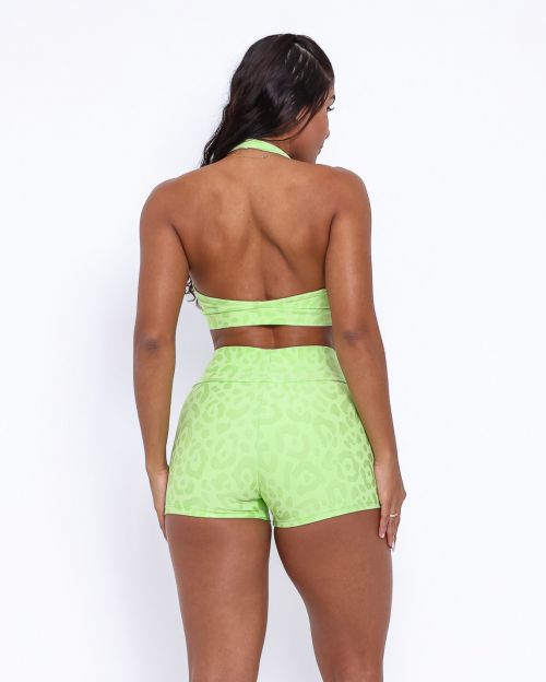 Conjunto Short Básico Curtinho New Onça Fit + Top Jhully