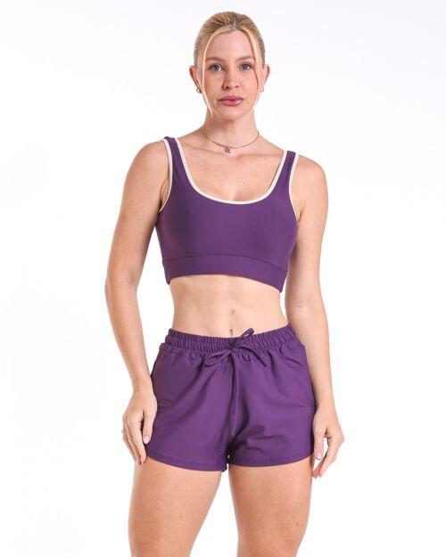 Conjunto Short Boxer Basic Light + Top Scandal