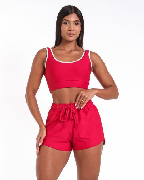 Conjunto Short Boxer Basic Light + Top Scandal