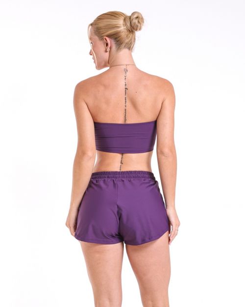 Conjunto Short Boxer Basic Light + Top Faixa