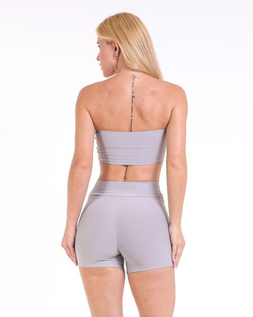 Conjunto Short B�sico C�s Cruzado Light + Top Faixa