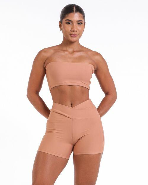 Conjunto Short B�sico C�s Cruzado Light + Top Faixa