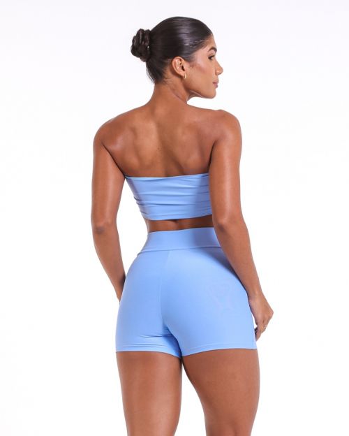 Conjunto Short B�sico C�s Cruzado Light + Top Faixa