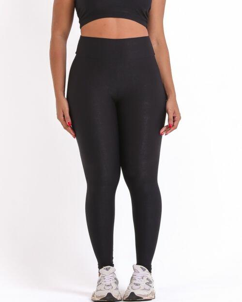 Cal�a Legging B�sica M�dia Compress�o