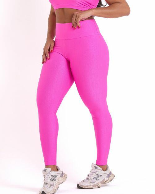 Cal�a Legging B�sica M�dia Compress�o