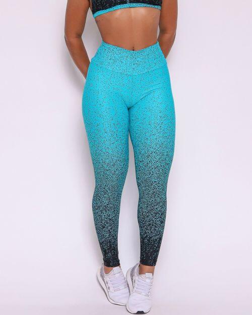 Cal�a Legging B�sica Degrad� Tradicional