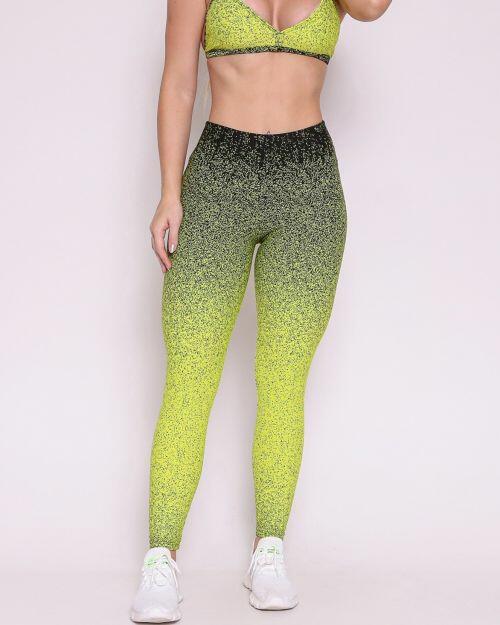 Cal�a Legging B�sica Degrad� Tradicional