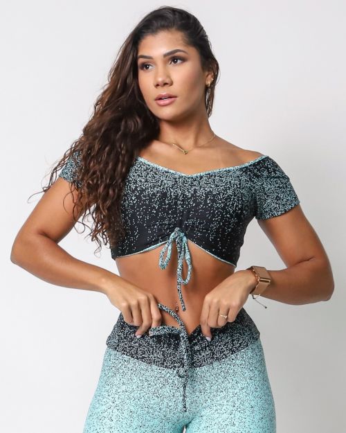 Top Manguinha Degradê Tradicional