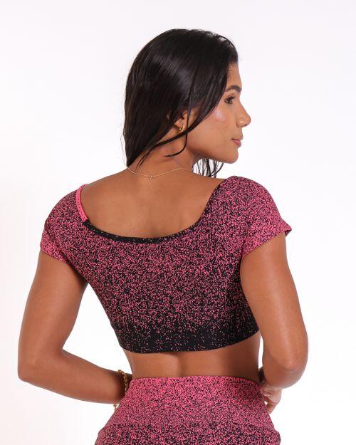Top Manguinha Degrad� Tradicional