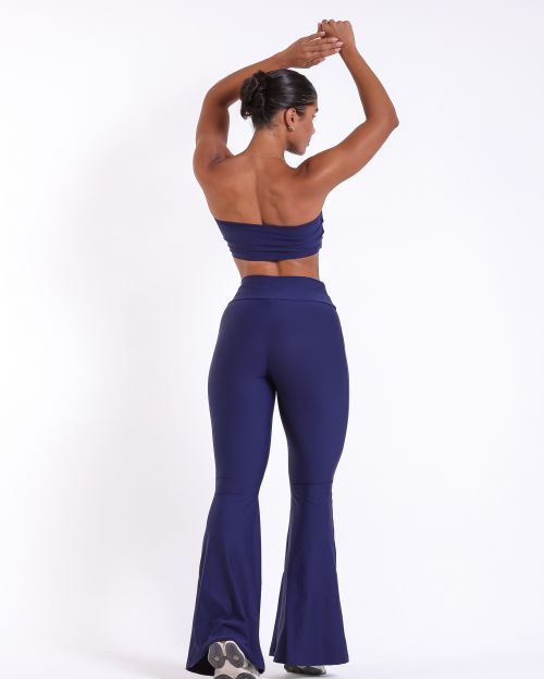 Conjunto Cal�a Flare Light + Top Faixa