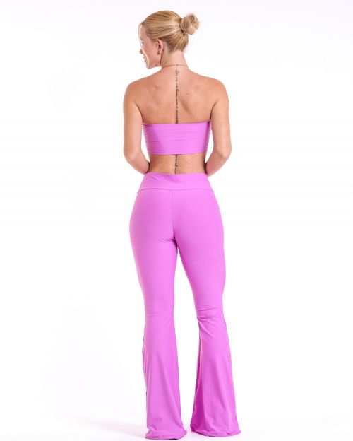 Conjunto Cal�a Flare Light + Top Faixa