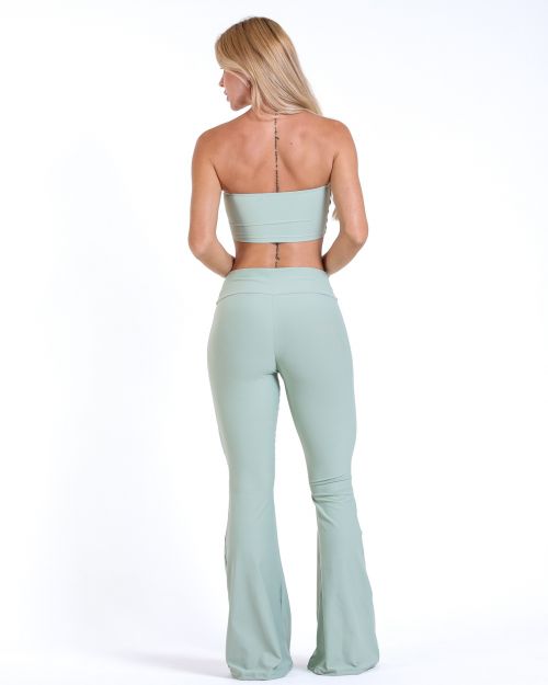 Conjunto Cal�a Flare Light + Top Faixa