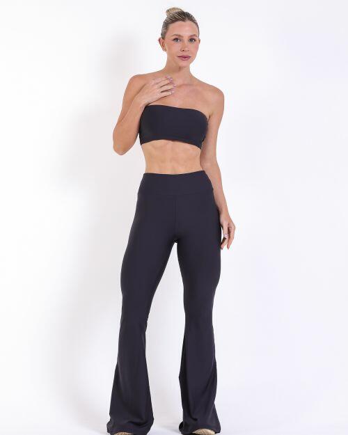 Conjunto Cal�a Flare Light + Top Faixa