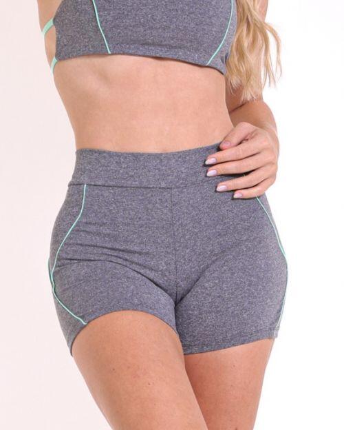 Short Duda Mescla Claro