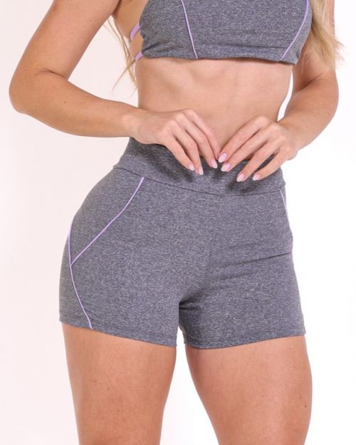 Short Duda Mescla Claro