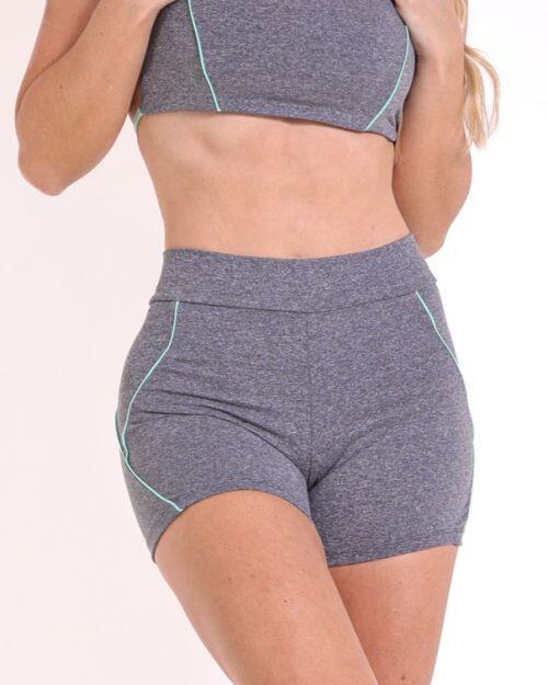 Short Duda Mescla Claro